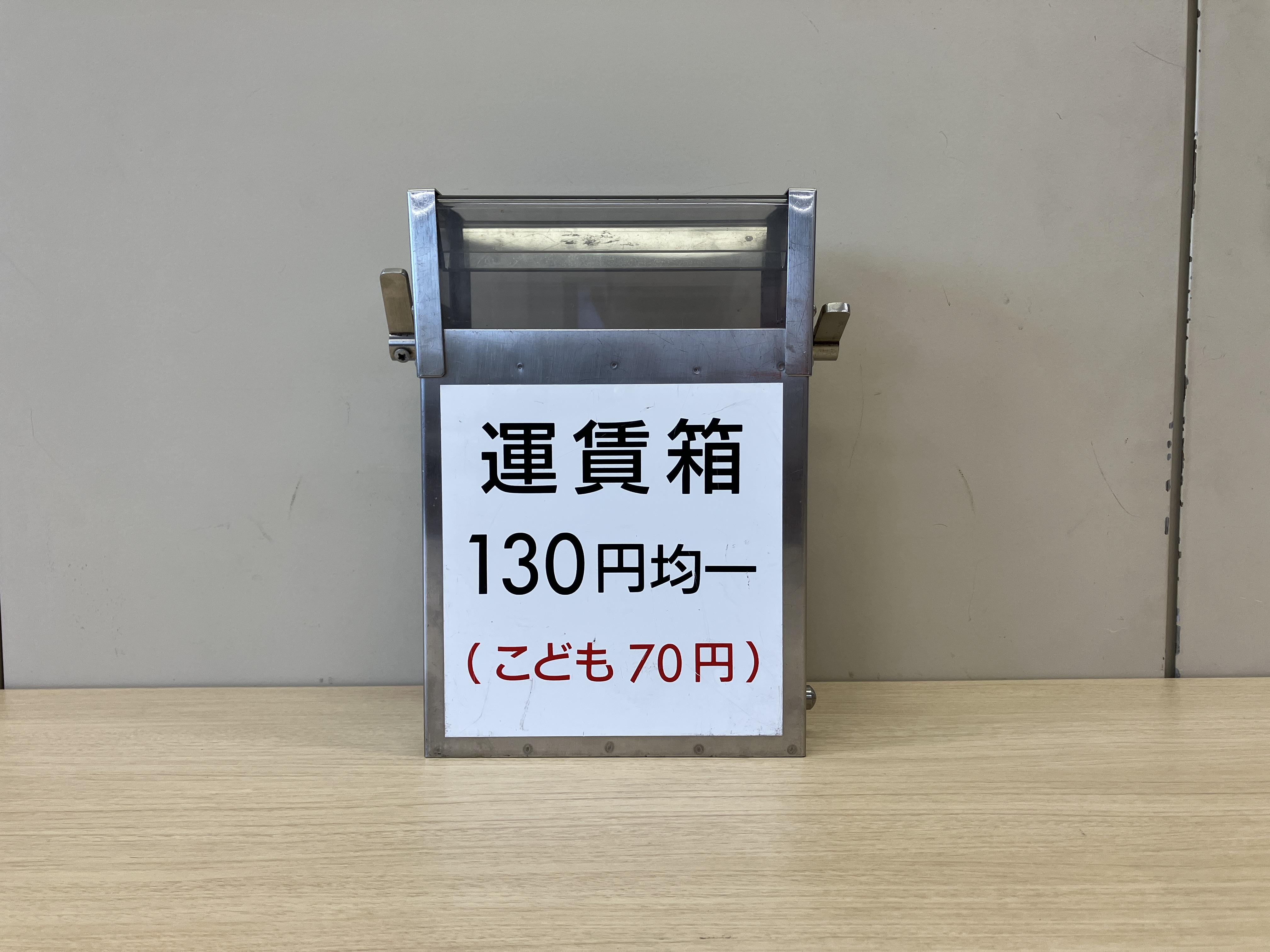 商品番号３０ 世田谷線運賃箱【中古】